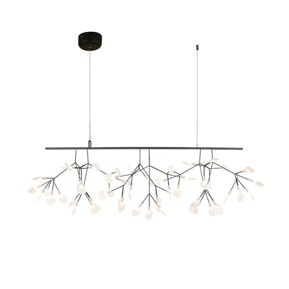 Elegant Long Firefly LED Chandelier - Dimmable & Energy Efficient