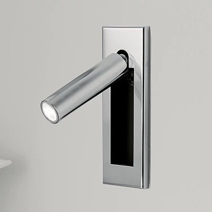 Professional Embedded Bedside Sconce with Adjustable Light and USB Por