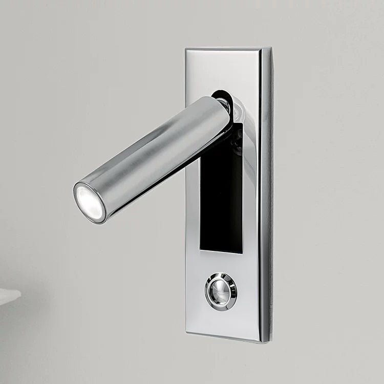 Professional Embedded Bedside Sconce with Adjustable Light and USB Por