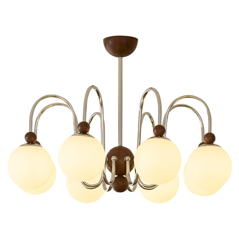 Aurora Loop Chandelier - Dimmable LED, Modern Design, Adjustable Heigh