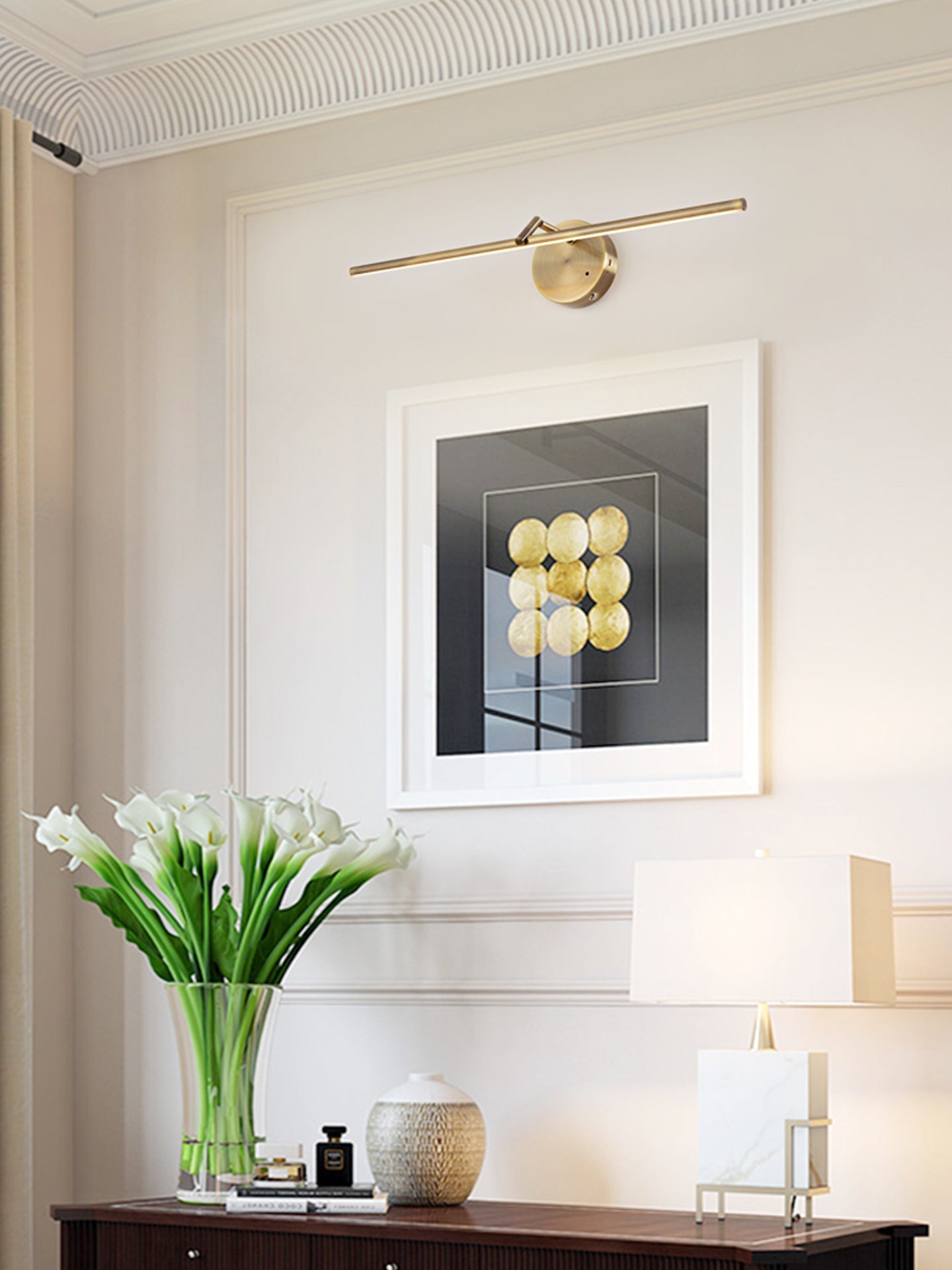 Galleria Slim Rechargeable Wall Light - Dimmable & Wireless Design