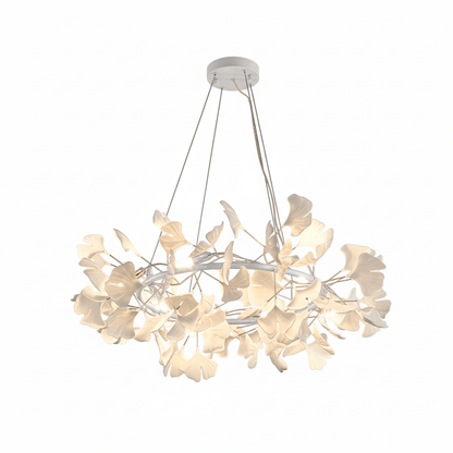 Gingko Crown Chandelier - Elegant Design with Adjustable Brightness