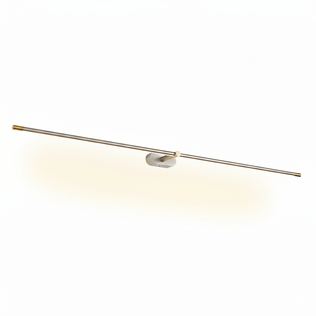 Minimalist Rechargeable Wall Lamp with Adjustable Brightness & Timer