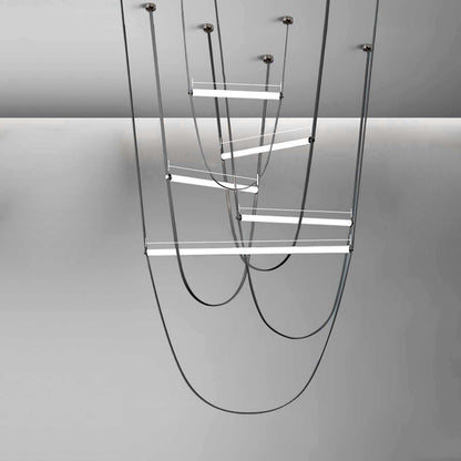 Tracer Belt Pendant Lamp - Adjustable Height, Energy-Efficient LED