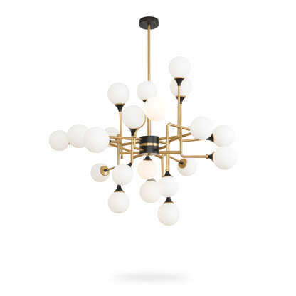 Stilnovo Modern Chandelier with Adjustable Arms and LED Compatibility