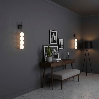 Abacus Wall Lamp - Modern Design, Adjustable Brightness & Energy Effic