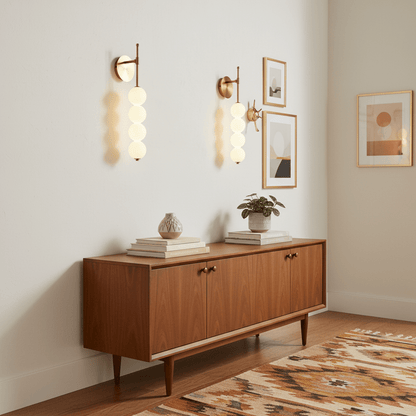 Abacus Wall Lamp - Modern Design, Adjustable Brightness & Energy Effic