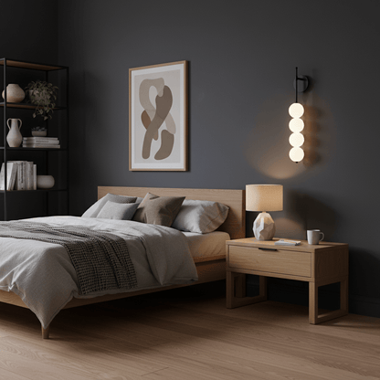 Abacus Wall Lamp - Modern Design, Adjustable Brightness & Energy Effic