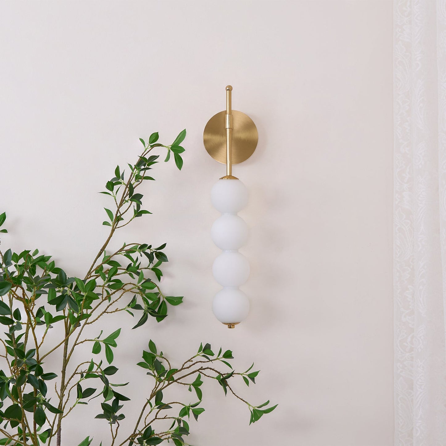 Abacus Wall Lamp - Modern Design, Adjustable Brightness & Energy Effic