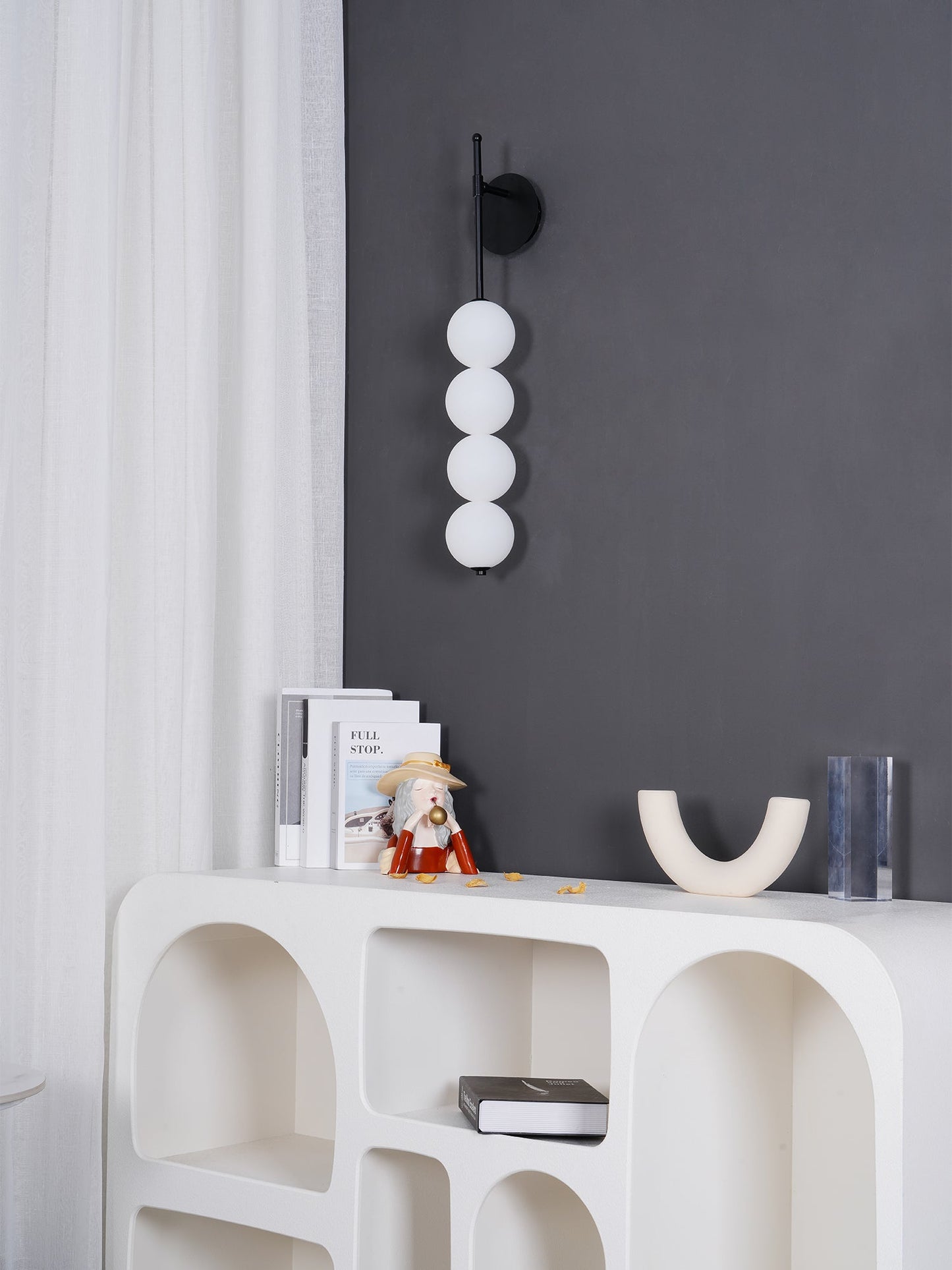 Abacus Wall Lamp - Modern Design, Adjustable Brightness & Energy Effic