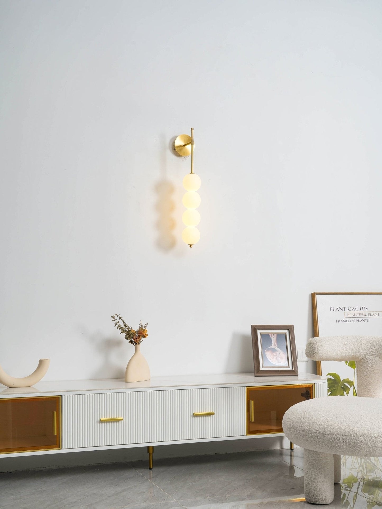 Abacus Wall Lamp - Modern Design, Adjustable Brightness & Energy Effic