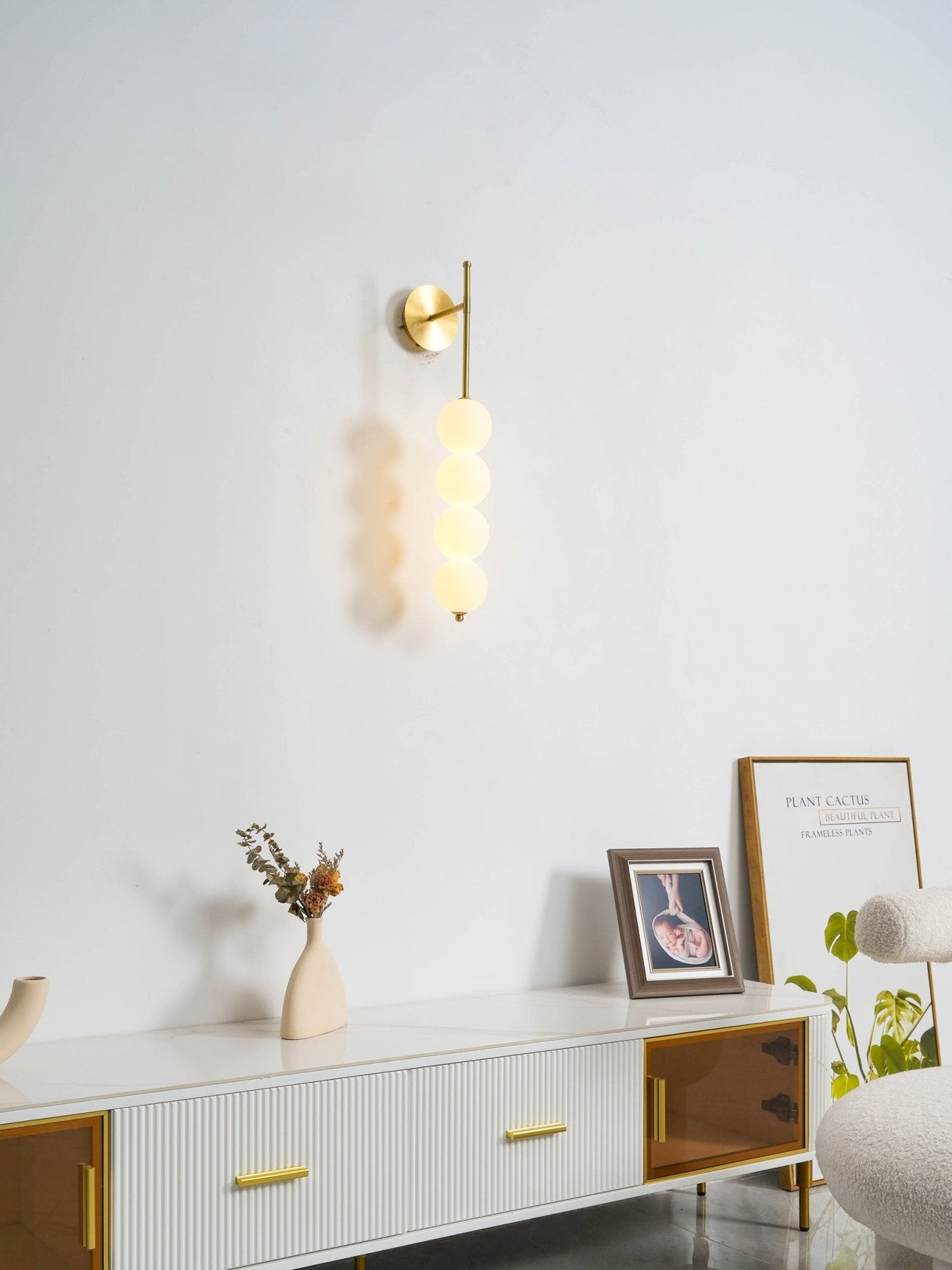Abacus Wall Lamp - Modern Design, Adjustable Brightness & Energy Effic