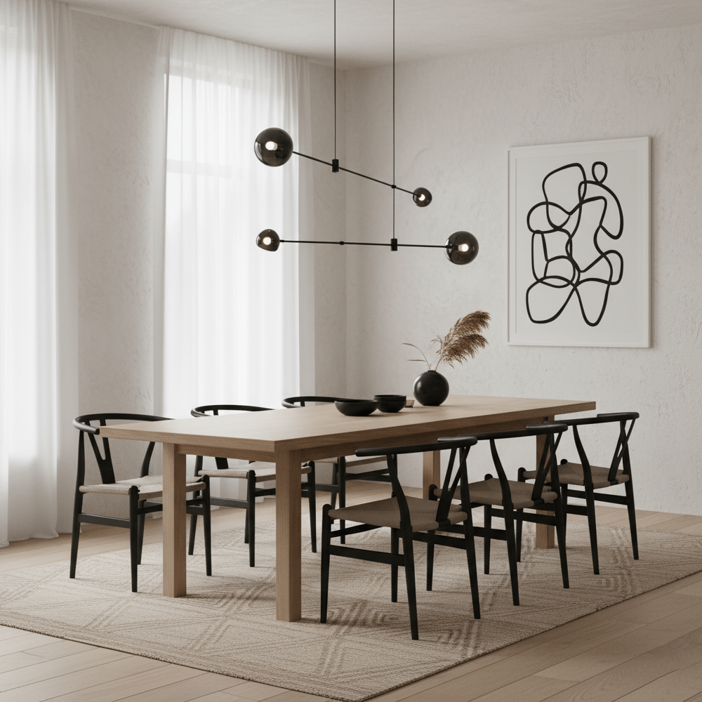 Acaba Chandelier - Elegant Lighting Fixture with Adjustable Brightness