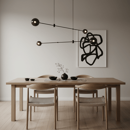 Acaba Chandelier - Elegant Lighting Fixture with Adjustable Brightness
