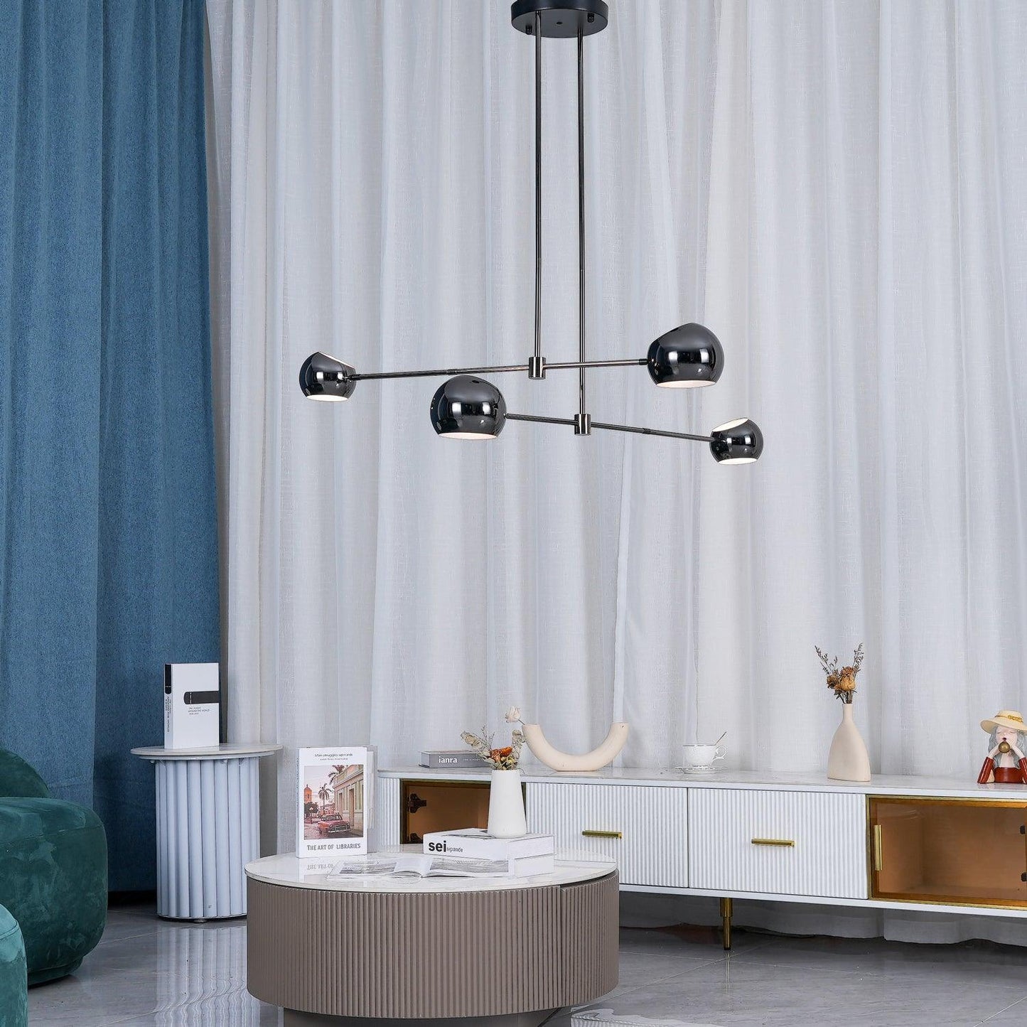 Acaba Chandelier - Elegant Lighting Fixture with Adjustable Brightness