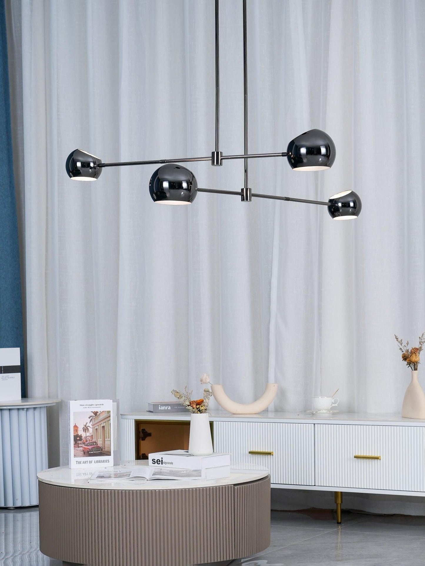 Acaba Chandelier - Elegant Lighting Fixture with Adjustable Brightness