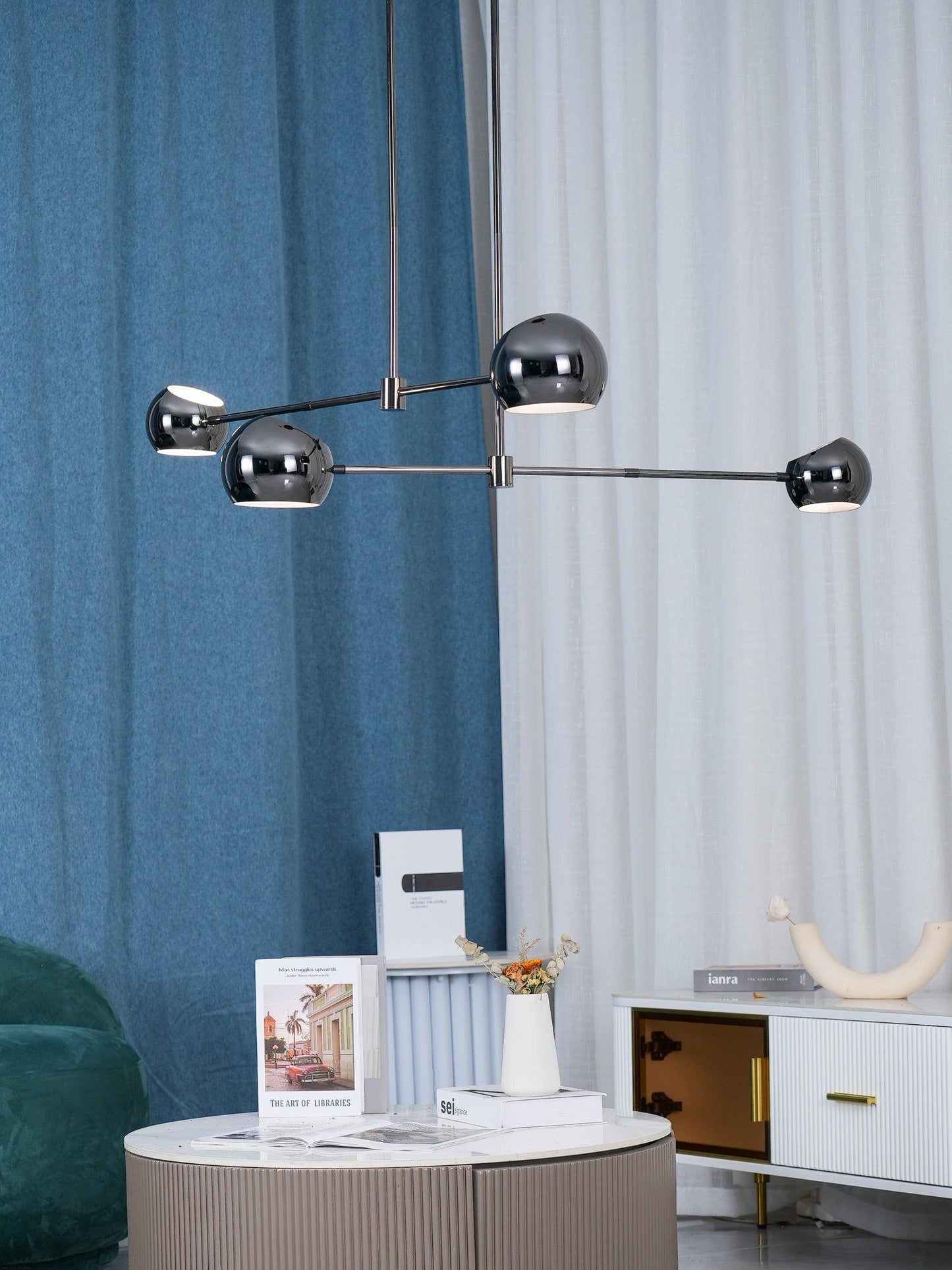 Acaba Chandelier - Elegant Lighting Fixture with Adjustable Brightness