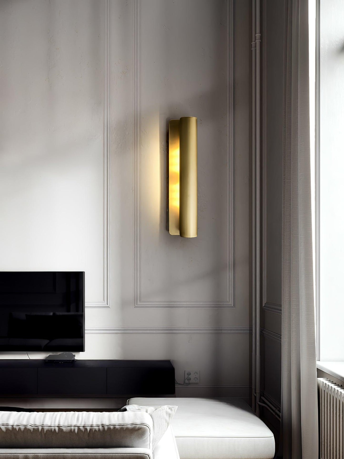Accord Wall Sconce - Modern Design with Adjustable Brightness & Energy