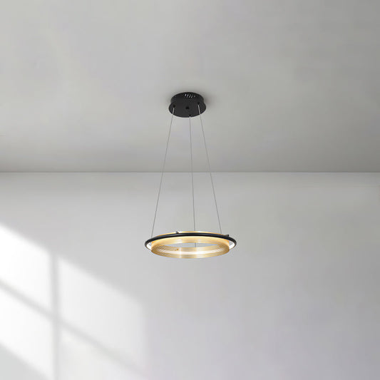 Modern Acrylic LED Round Chandelier with Dimmable Light & Energy Effic