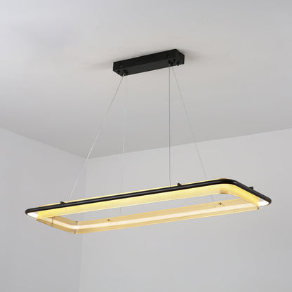 Modern Acrylic LED Round Chandelier with Dimmable Light & Energy Effic