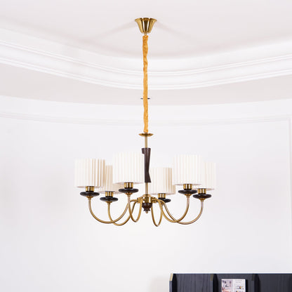 Elegant Acurt Chandelier - Dimmable LED, Modern Design, Adjustable Hei
