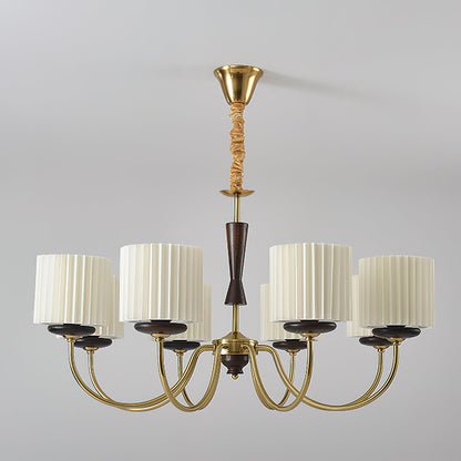 Elegant Acurt Chandelier - Dimmable LED, Modern Design, Adjustable Hei