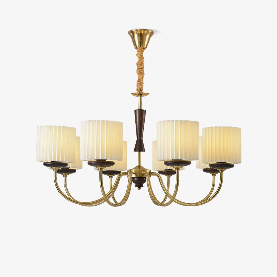Elegant Acurt Chandelier - Dimmable LED, Modern Design, Adjustable Hei