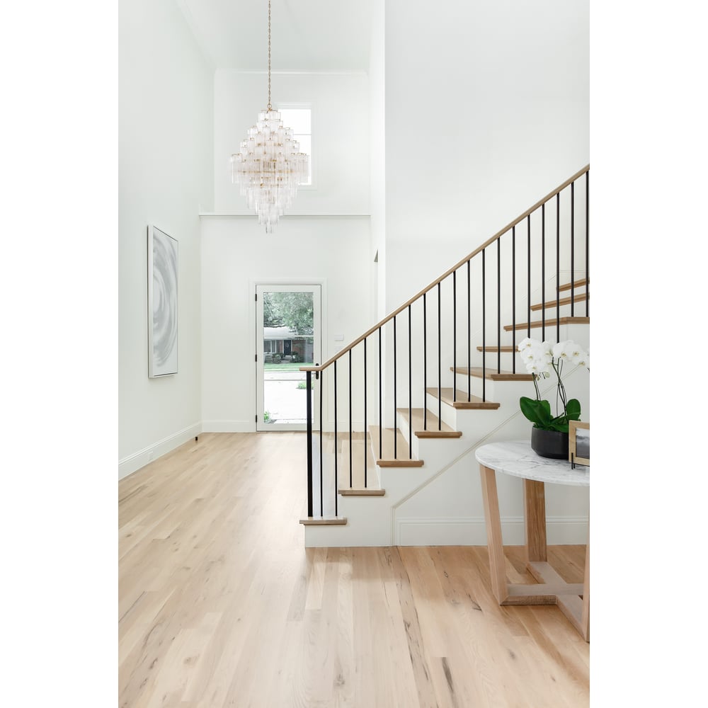 Eloria Glass Diamond Chandelier - Crystal Accents, Adjustable Height