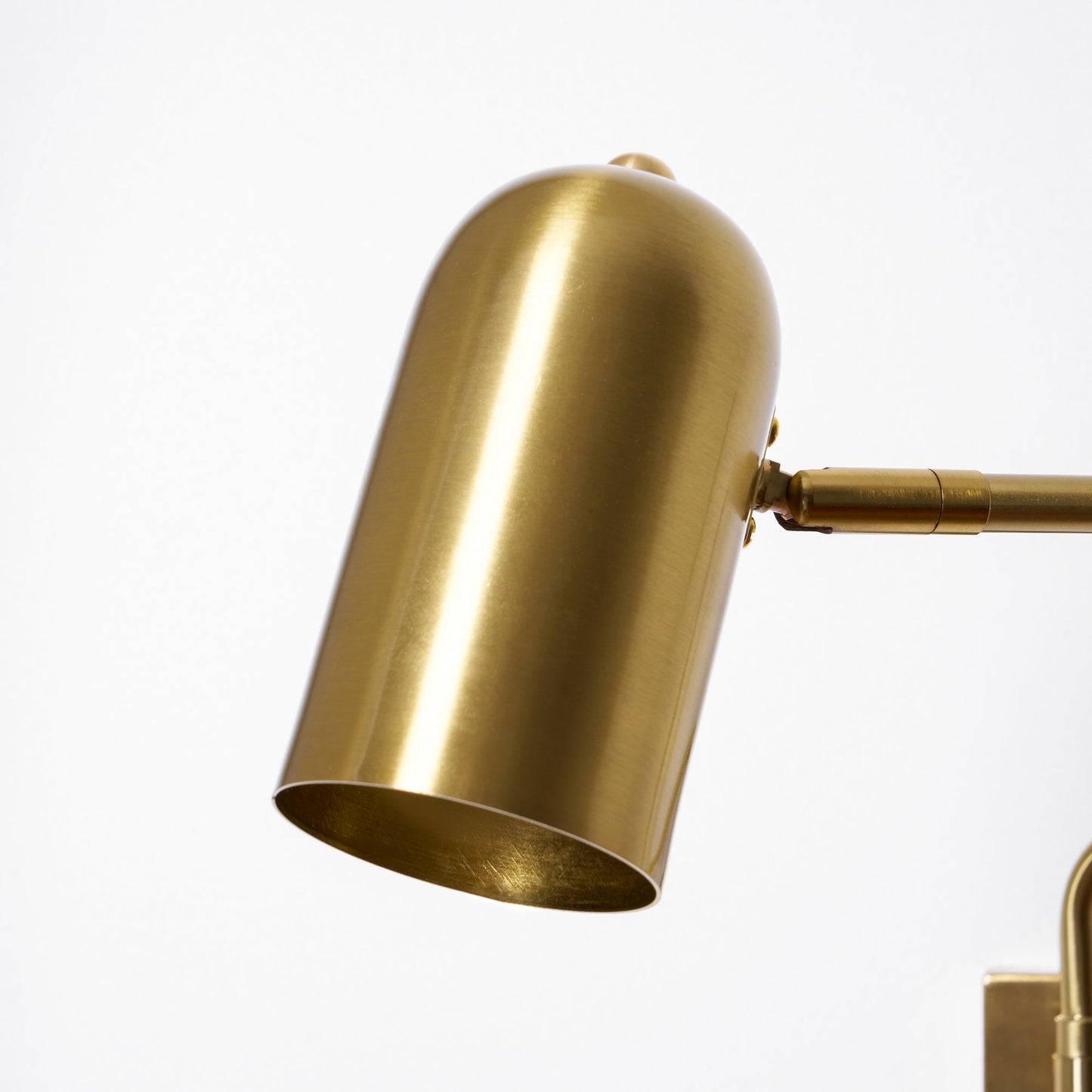Adjustable Arm Wall Lamp with USB Charging and Dimmable LED Light