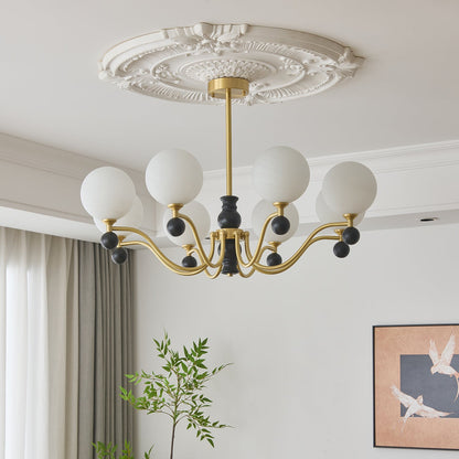 Aether Sphere Chandelier - Modern Design with Adjustable Brightness