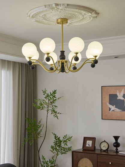 Aether Sphere Chandelier - Modern Design with Adjustable Brightness