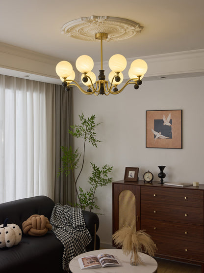 Aether Sphere Chandelier - Modern Design with Adjustable Brightness
