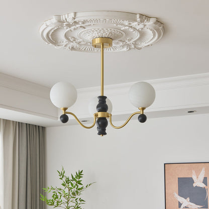 Aether Sphere Chandelier - Modern Design with Adjustable Brightness