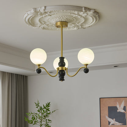 Aether Sphere Chandelier - Modern Design with Adjustable Brightness