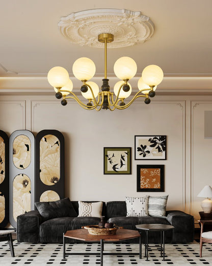 Aether Sphere Chandelier - Modern Design with Adjustable Brightness