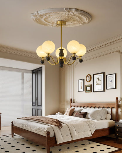 Aether Sphere Chandelier - Modern Design with Adjustable Brightness