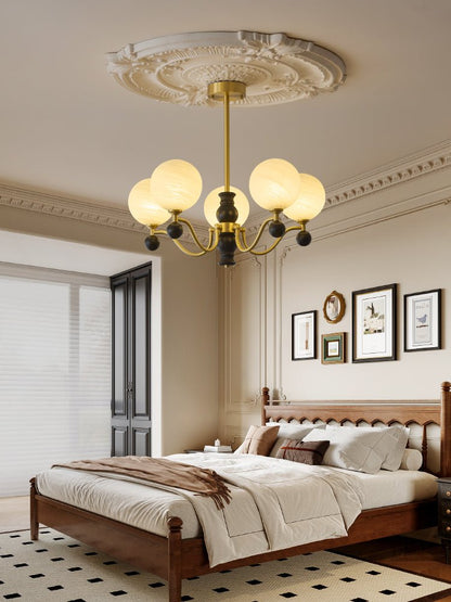 Aether Sphere Chandelier - Modern Design with Adjustable Brightness