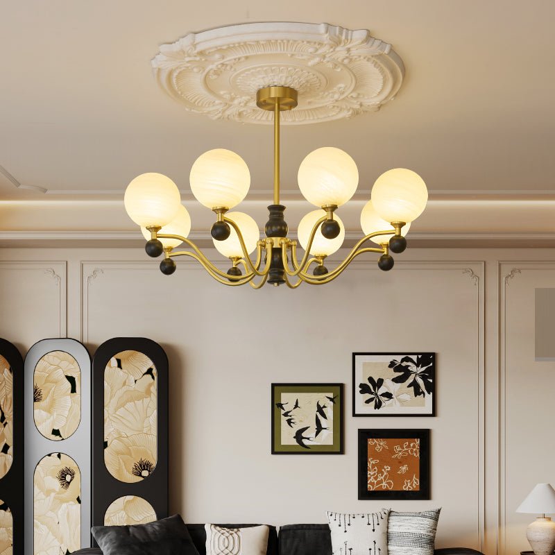 Aether Sphere Chandelier - Modern Design with Adjustable Brightness