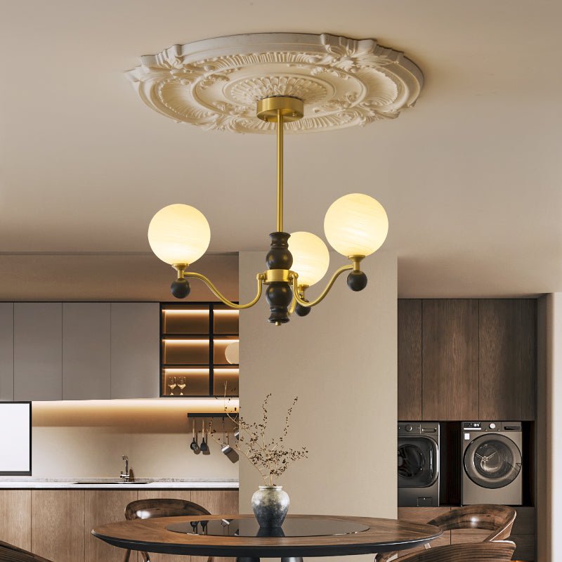 Aether Sphere Chandelier - Modern Design with Adjustable Brightness