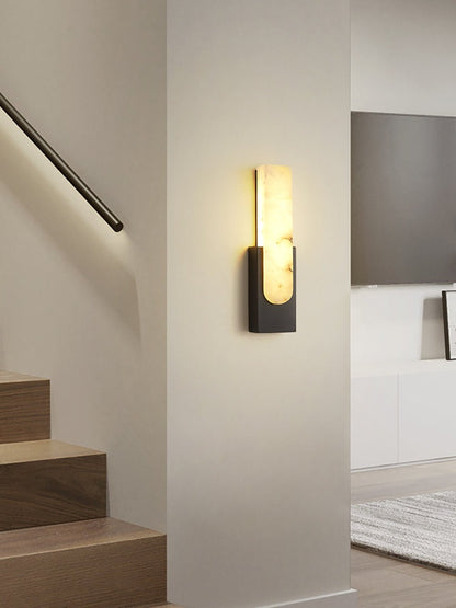 Agatha Alabaster Wall Lamp - Elegant Design, Soft Ambient Lighting