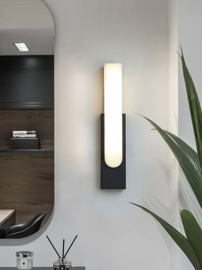 Agatha Alabaster Wall Lamp - Elegant Design, Soft Ambient Lighting