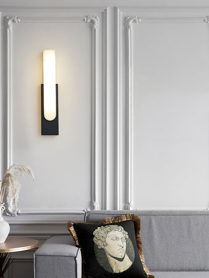 Agatha Alabaster Wall Lamp - Elegant Design, Soft Ambient Lighting