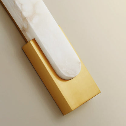 Agatha Alabaster Wall Lamp - Elegant Design, Soft Ambient Lighting