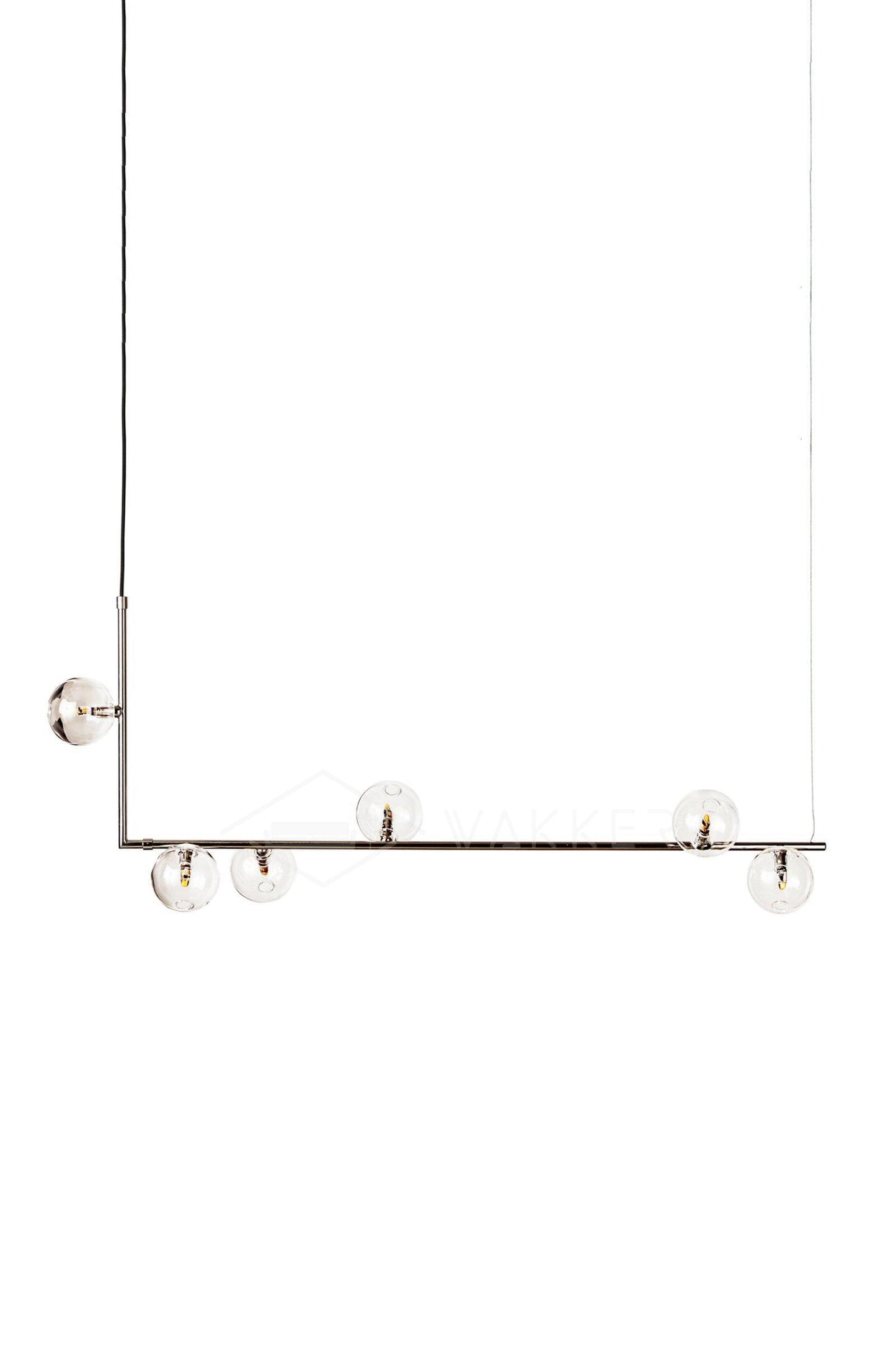 Air 73 Glass Pendant Lamp - Modern Design with Adjustable Height & LED