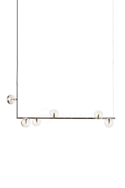 Air 73 Glass Pendant Lamp - Modern Design with Adjustable Height & LED