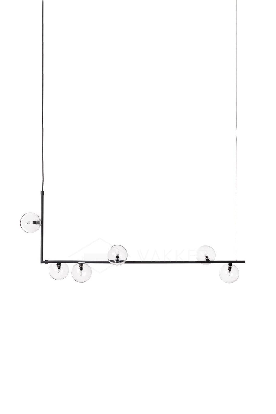 Air 73 Glass Pendant Lamp - Modern Design with Adjustable Height & LED