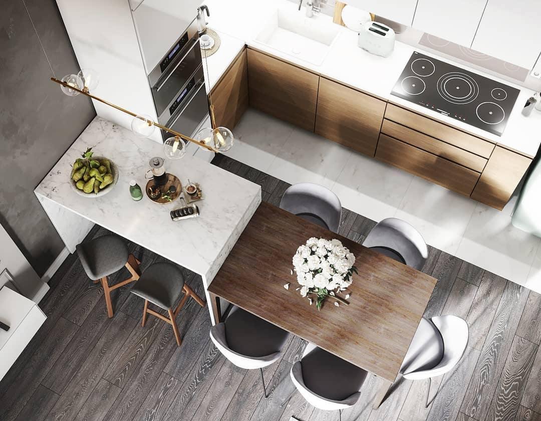 Air 73 Glass Pendant Lamp - Modern Design with Adjustable Height & LED