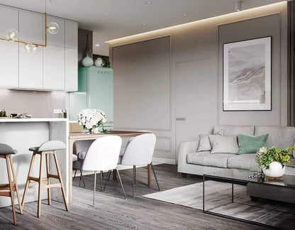 Air 73 Glass Pendant Lamp - Modern Design with Adjustable Height & LED