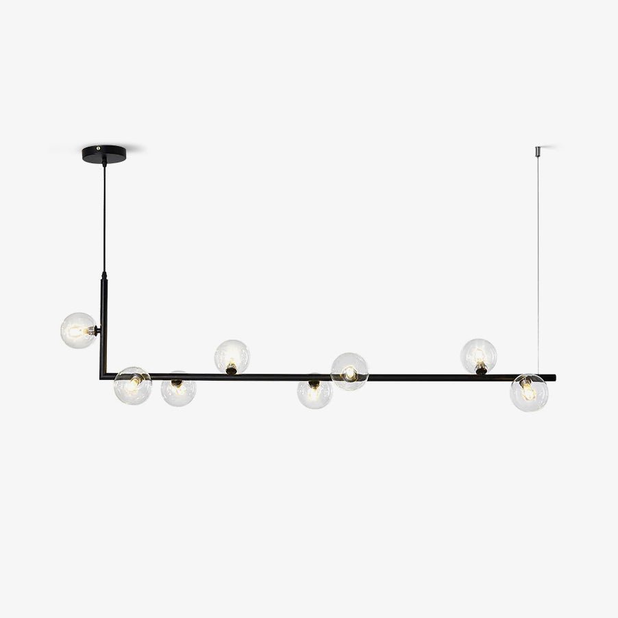 Air 73 Glass Pendant Lamp - Modern Design with Adjustable Height & LED