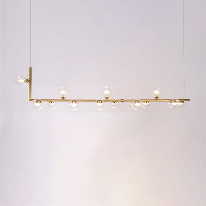Air 73 Glass Pendant Lamp - Modern Design with Adjustable Height & LED